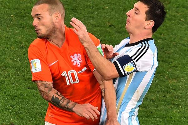 All in the Game: Messi, Ronaldo. . . Wesley Sneijder?