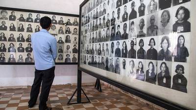 Cambodia criticises Vice over images of Khmer Rouge victims altered by Irish artist