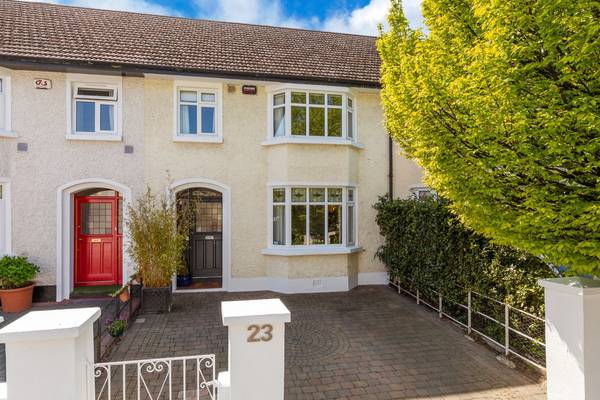 Well-connected 1930s three-bed on a quiet Terenure road for €675,000
