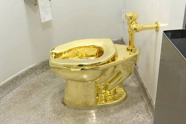 Guggenheim to White House: No Van Gogh, but here’s a gold toilet