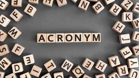 Pilita Clark: Acronyms can make complex things at work simple, but use them carefully