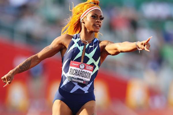 Sha’Carri Richardson out of Olympic 100m after positive cannabis test – reports