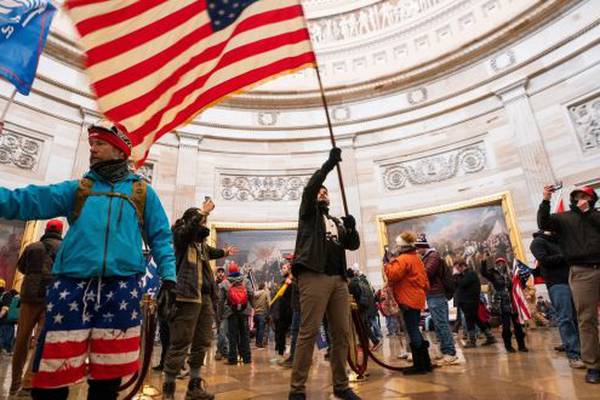 Two charged over assault of US Capitol officer who died after riot