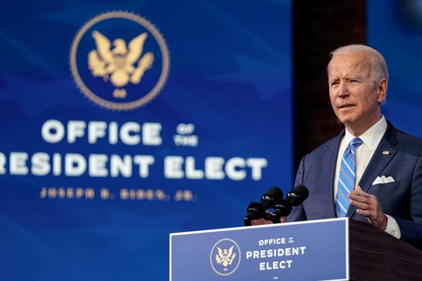 Joe Biden unveils $1.9tn coronavirus stimulus package