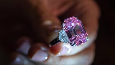 Huge pink diamond sells for $50m in ‘new world record’