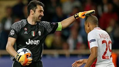 Gianluigi Buffon goes over 600 minutes without conceding