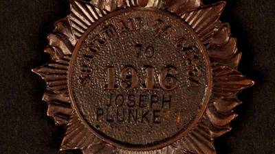 Joseph Plunkett’s Easter Rising medal is back on sale