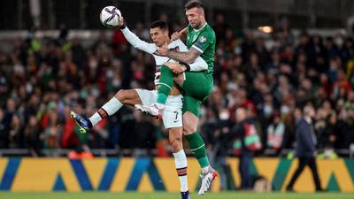 Ireland throw it all at Portugal but fail to break the door down