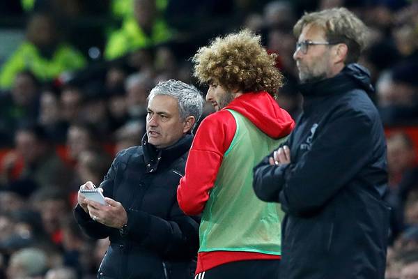 Ken Early: Mourinho reverts to type with Fellaini substitution