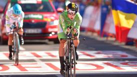 Roglic takes red jersey after blistering time-trial win at Vuelta a España