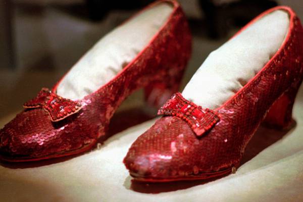 ‘Wizard of Oz’ slippers found 13 years after being stolen