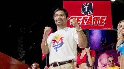Manny Pacquiao happy to thrive in role of the underdog