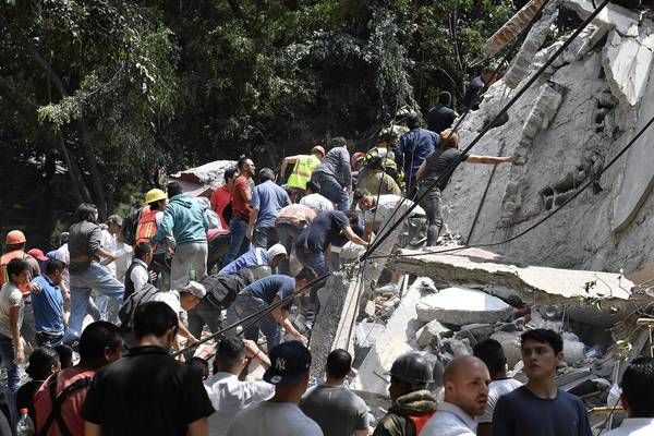More than 100 dead after earthquake hits Mexico