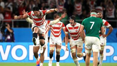 Rugby World Cup: Japan pitch perfect as Ireland strike bum note