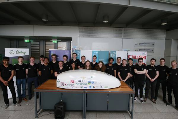 Irish team ready for warp speed in Elon Musk’s Hyperloop