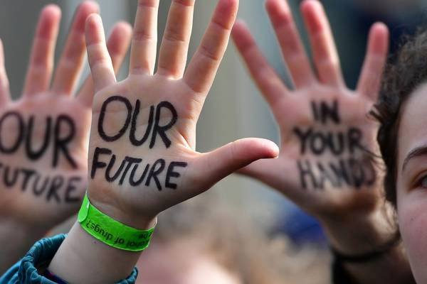 Hundreds of Irish children to join global climate-change protest