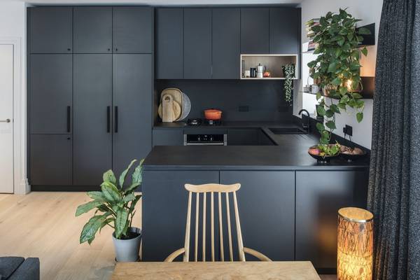 Black is the new white for kitchens
