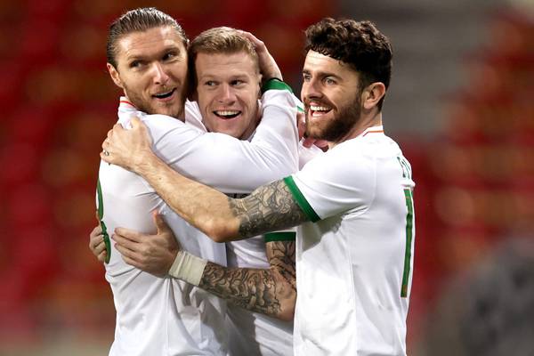 Early Ireland promise fades as Qatar continue Stephen Kenny’s wait for a win