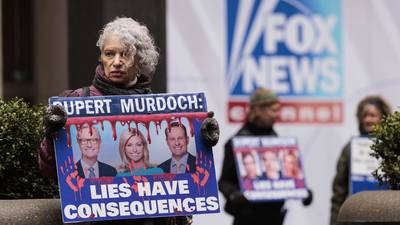 Spotlight on Fox News after Murdoch admits hosts ‘endorsed’ Trump’s election lies