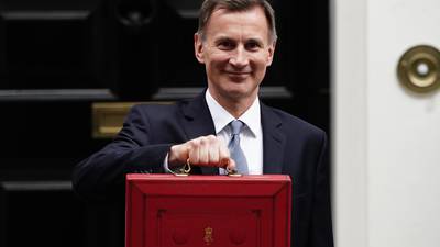Jeremy Hunt claims British economy is ‘proving doubters wrong’ 