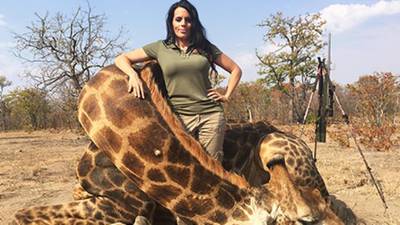 New  hunting outrage as US woman defends killing of giraffe