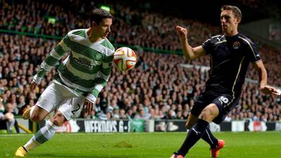 Celtic’s Aleksander Tonev banned for seven games for racist insults
