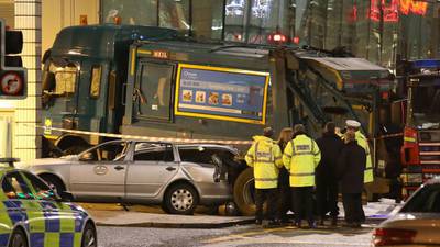 Glasgow bin lorry crash driver  refuses to answer questions