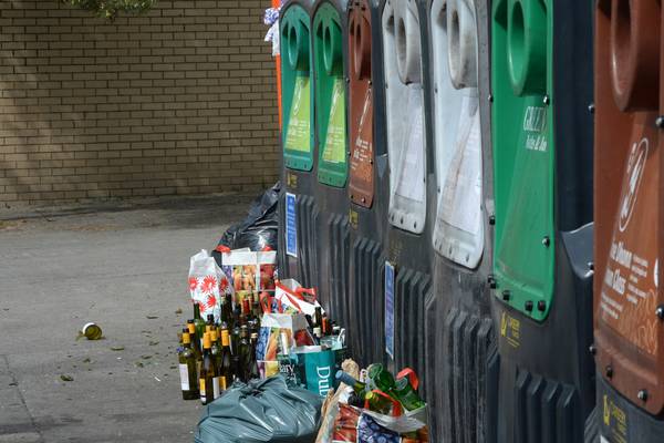 Increase in recycling activity in Dublin after start of pandemic