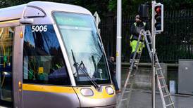 Dublin traffic chaos on first weekday of new Luas