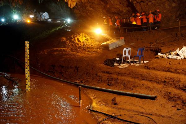 Thai cave rescue: Water pumps failed after last boy removed