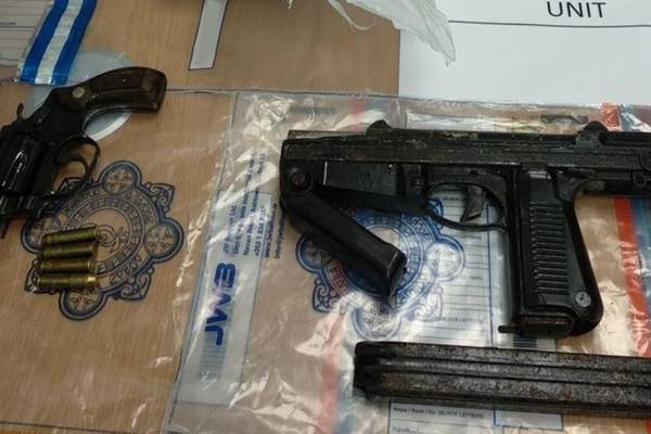 Firearms and €100,000 worth of drugs seized by gardaí in Dublin