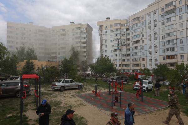 At least two killed, 19 injured in Ukrainian strike on border city of Belgorod, says Russia