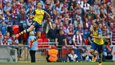 Arsenal run  Villa ragged to claim record 12th FA Cup