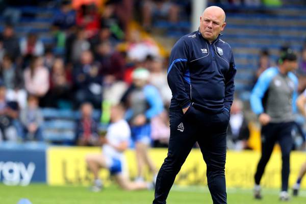 Derek McGrath steps down as Waterford hurling manager