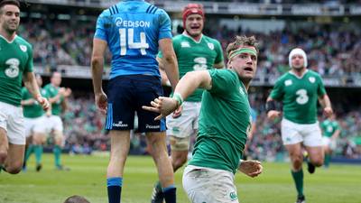 Video: Jamie Heaslip faces tough contest for world try of the year award