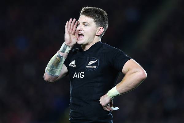 All Blacks won’t be caught out by rush defence again: Barrett