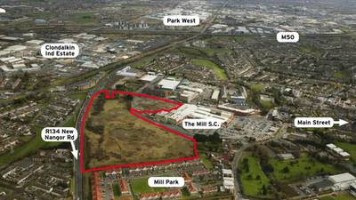 20 acres zoned  town centre in Clondalkin to test land market