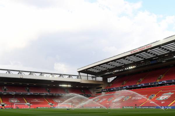 Liverpool to start work on Anfield expansion bringing capacity to 61,000