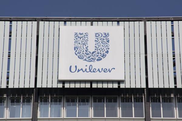 Unilever’s sales in second quarter fail to hit the mark