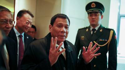 Duterte arrives in Beijing with China backing  his war on drugs