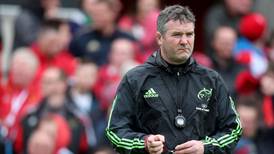 ‘I think we were chasing the game too early,’ says Munster coach Anthony Foley