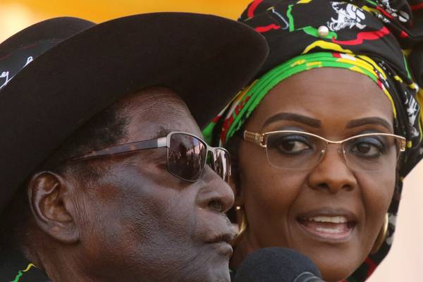 Robert Mugabe’s wife accused of assault in South Africa