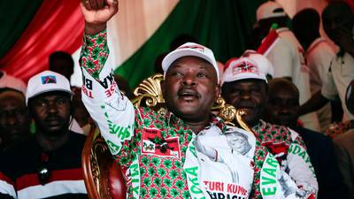 Burundi’s outgoing president dies ‘of heart attack’ aged 55
