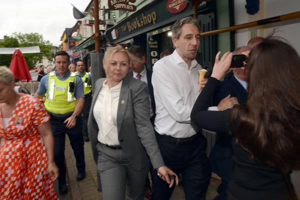 The chasing and jostling of Simon Harris blurred the line between protest and harassment