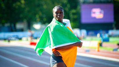 Ireland’s Rhasidat Adeleke wins European sprint double