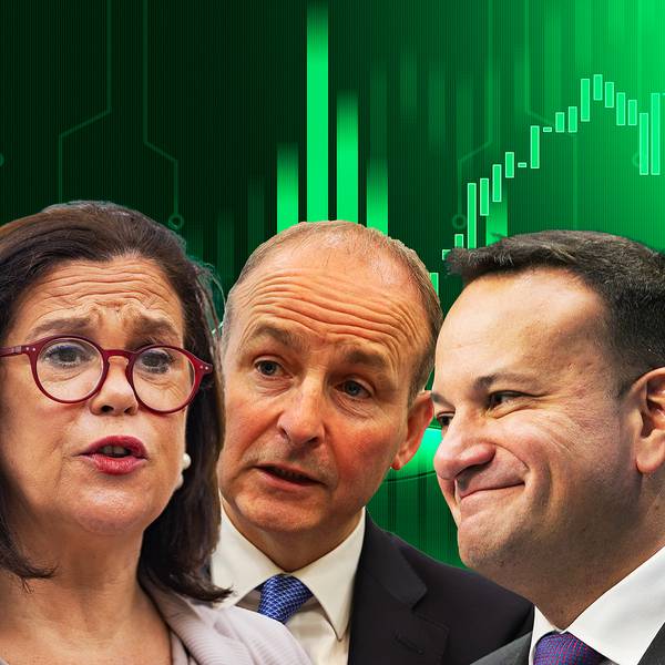 Sinn Féin support hits lowest level in three years, falling by six points, poll shows