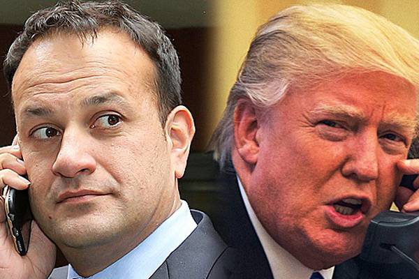 Donald Trump congratulates Leo Varadkar on ‘great victory’