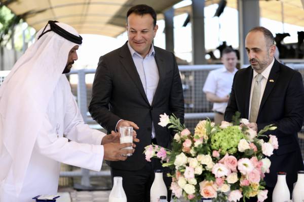 Taoiseach visits agricultural development in UAE in advance of global leaders summit at Cop28