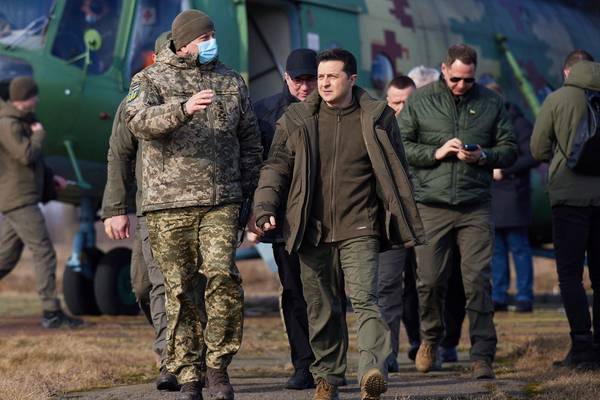 Ukraine will not bow to Russian pressure or new attack, president says