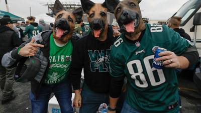 Booing Santa Claus and punching horses: meet the Philadelphia Eagles’ fans